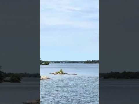 Cruising into Lake Ontario. Wendat Territory #ontario #Canada