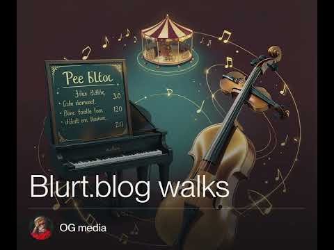 Get paid to walk on Blurt.blog and Blurt.media  #blurt #blog