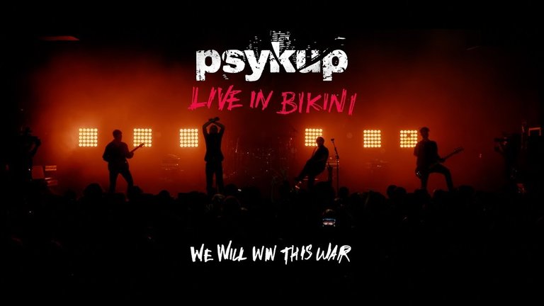 Lien Youtube du concert de Psykup - Live in bikini
