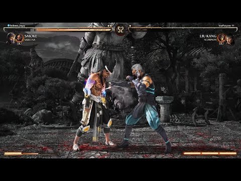 Smoke vs Liu Kang skirmish