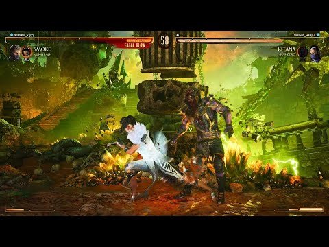 Smoke vs Kitana grudge match