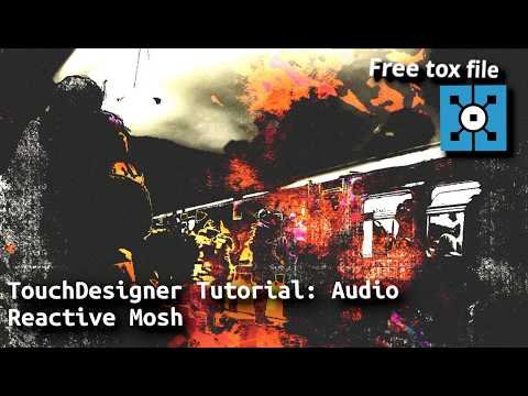 Melting Reality | Audio Driven Mosh in TouchDesigner