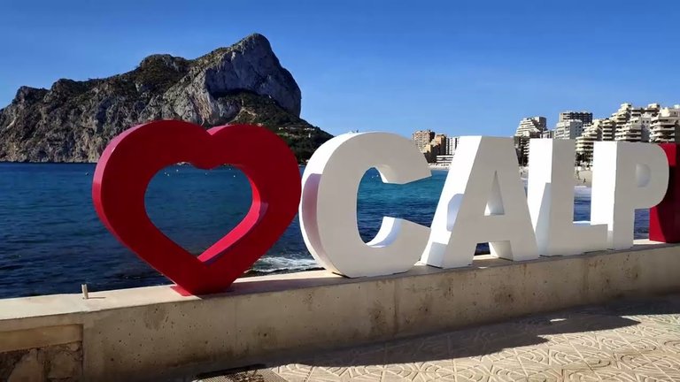 Calpe Architecture Walk On a Sunny Winter Day - Costa Blanca, Spain