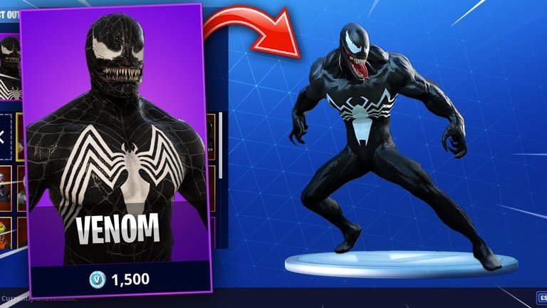 Image result for venom + fortnite