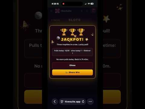 Vegas Slots on HiveSuite.app