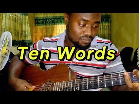 AN ACOUSTIC COVER OF TEN WORDS BY JOE SATRIANI 