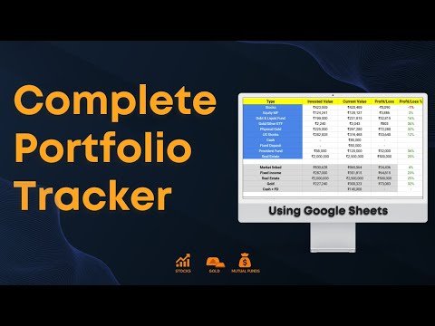 Complete Portfolio Tracker Using Google Sheet