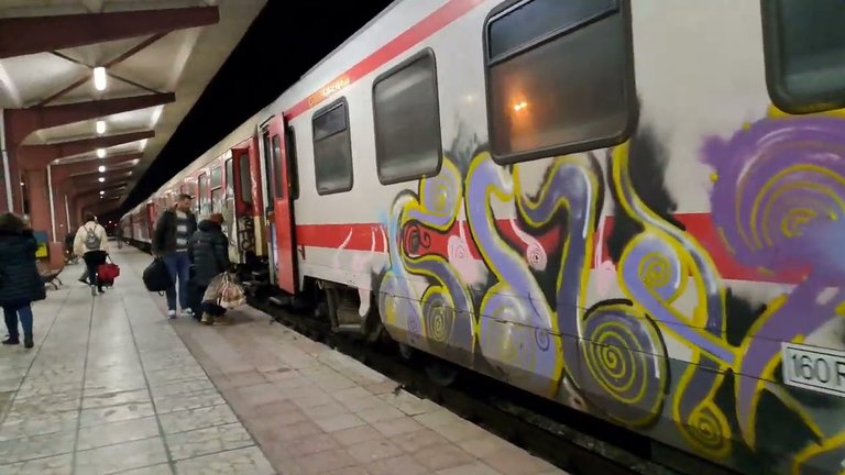 Varna Sofia by night train