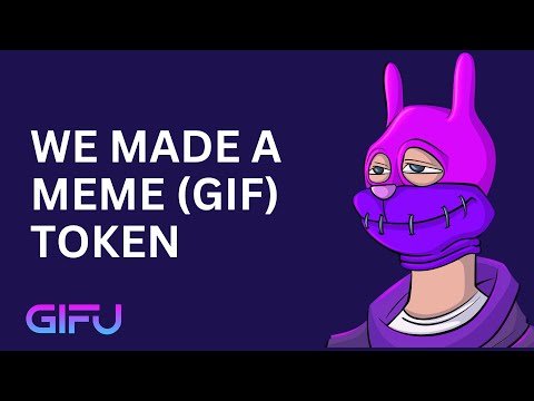 So we released a meme token