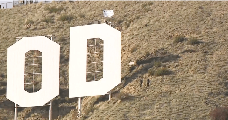 Police Arrest Man For Promoting Cryptocurrency On Hollywood Sign