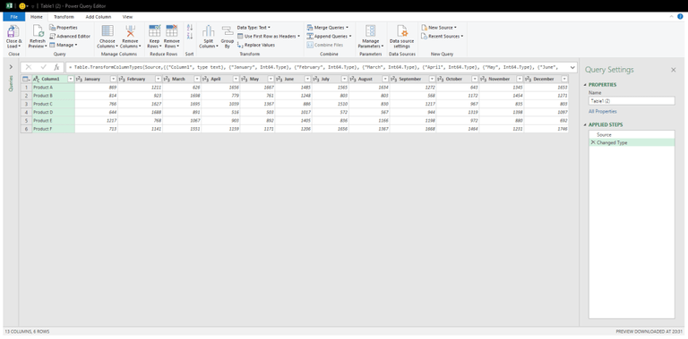 how to unpivot data in excel
