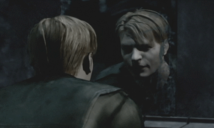 James on the Mirror