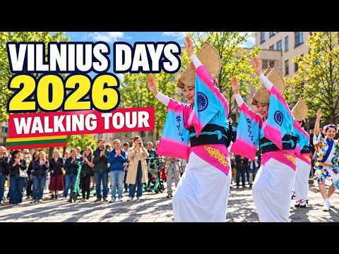 Experience the Magic of Vilnius Days 2026: Festive City Walk