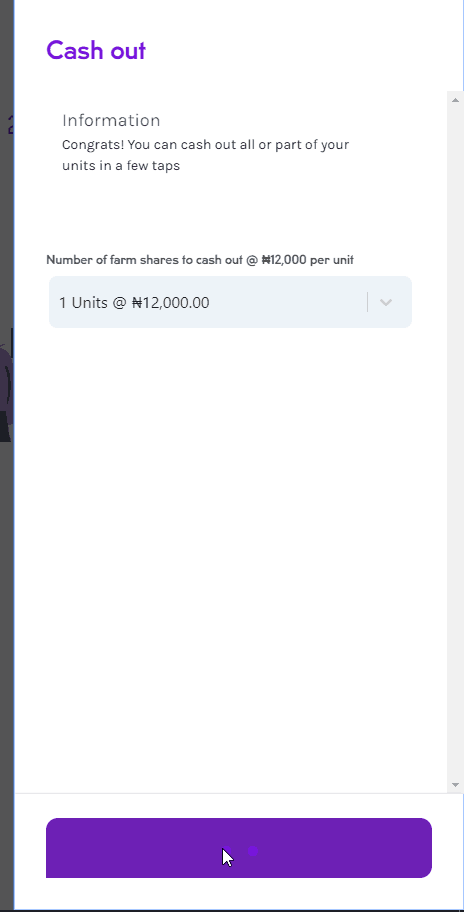 Piggyvest Investment Withdrawal cashout 2