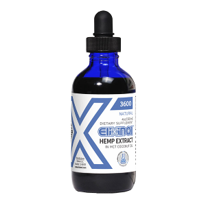 Elixinol CBD Oil Tincture Natural 3600