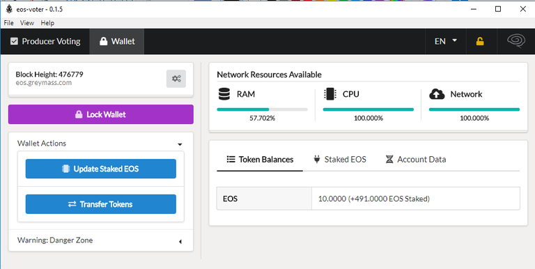 EOS Voter