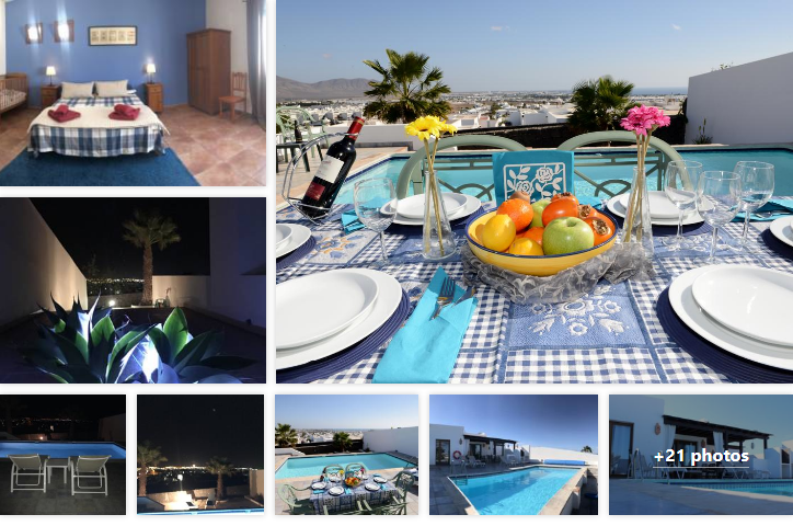 Villa Ocean View Hotel, Playa Blanca, Spain