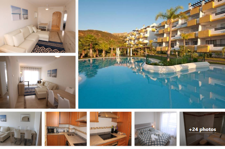 Apartment 15.1.G Calanova Grand Golf Hotel, La Cala de Mijas, Spain