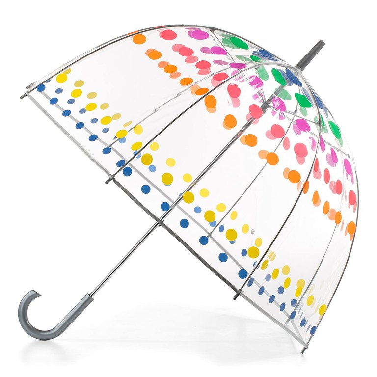 Totes Clear Bubble Umbrella, Dots – $15.47 @ Amazon (was $18.20)