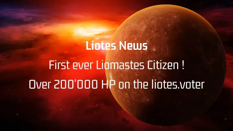 First ever Liomastes Citizen