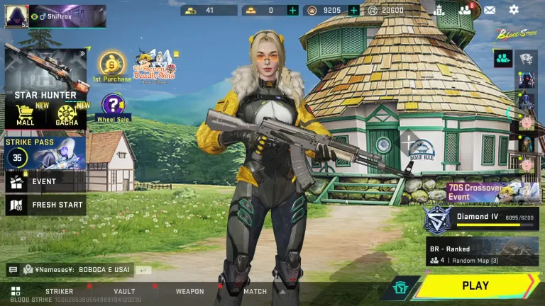 [EN/PT-BR] Bloodstrike: Diamond IV - Ranked Play #1 (Victory Royale)