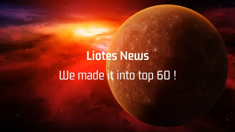 We made it into the top 60 !