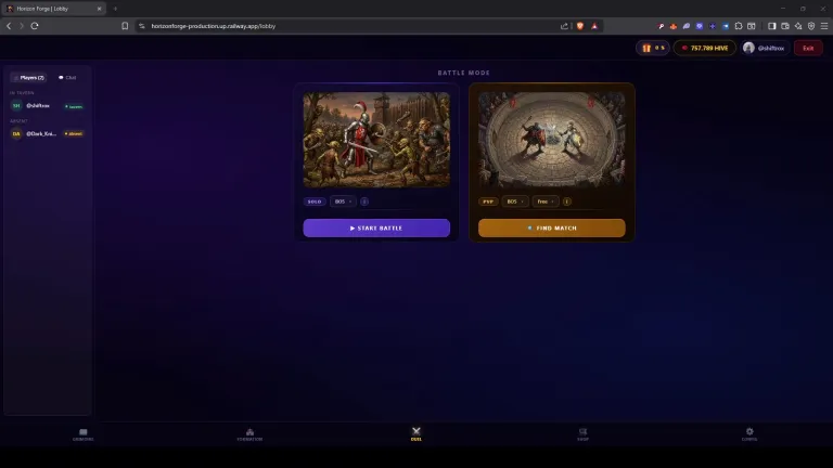 [EN/PT-BR] Horizon Forge - Dev talking (and a lot haha)