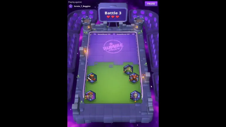 [EN/PT-BR] Rumble Arcade: Amethyst 3 - Ranked Play #3 (Final boss defeated)