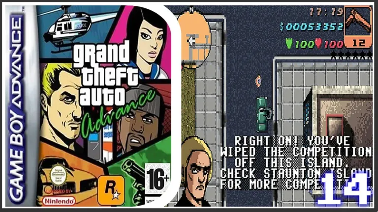 [RetroGaming] Street Racing Club of Portland (Done 100%)! | GTA: Advance (Game Boy Advance)
