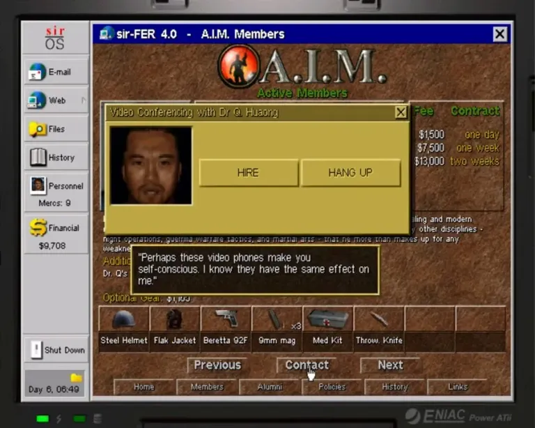 Meet the Jagged Alliance 2 Mercenaries - Dr. Q. Huaong (DE/EN)
