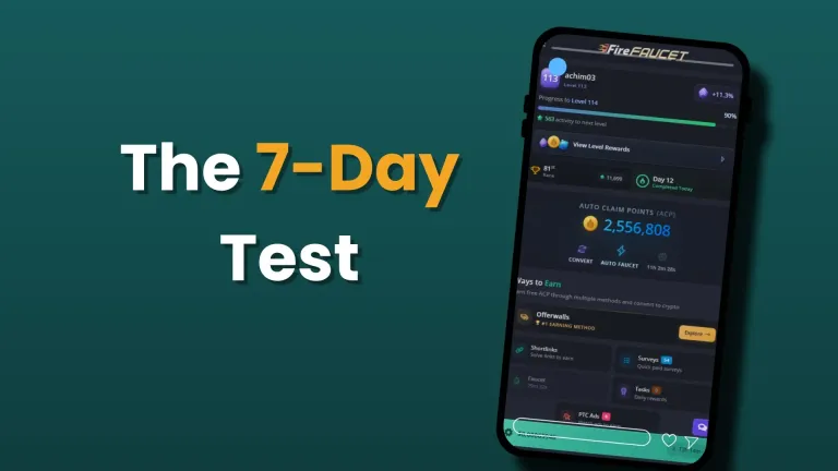 I tested firefaucet for a whole week to see whether it was worth it