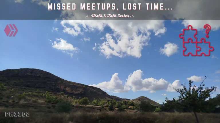 Missed Meetups, Lost Summer... .:. Walk & Talk Series