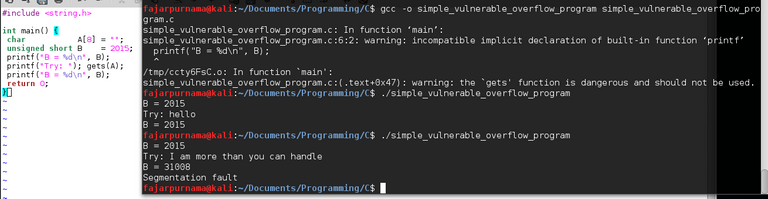 Figure 3. Simple Buffer Overflow Demonstration in C programming.png