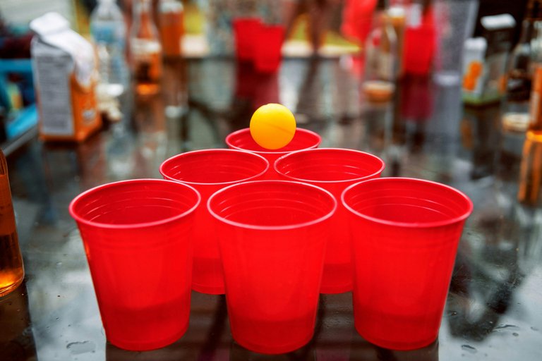 Free stock photo of ball, beer, beer pong