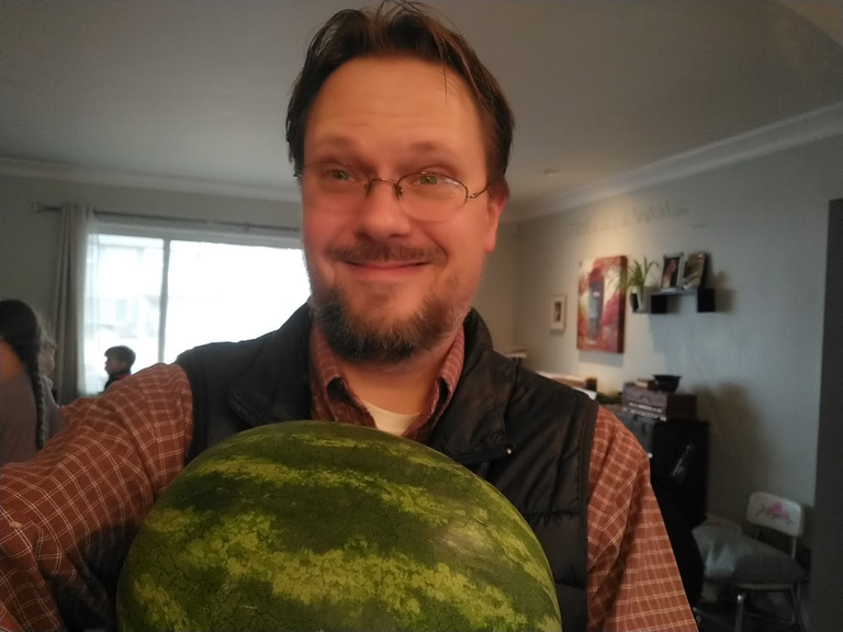 We Are Alive!  Watermelons in February?