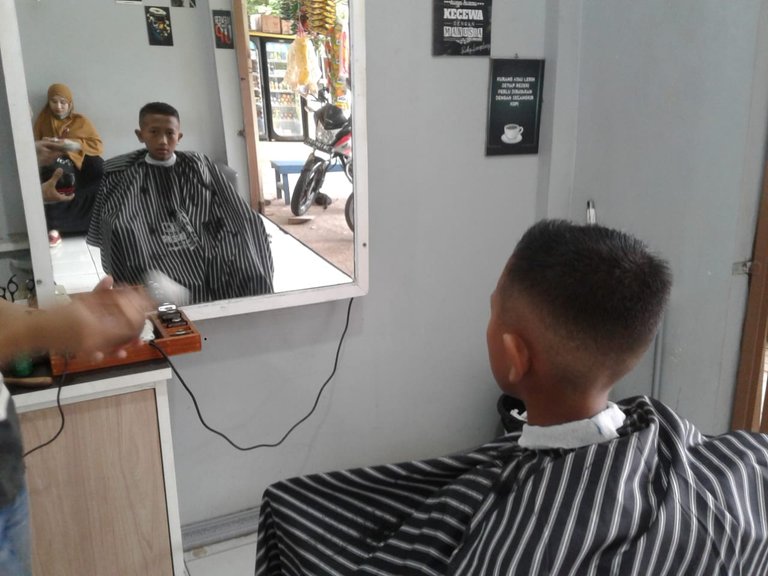 Getting My Son Hair Cut