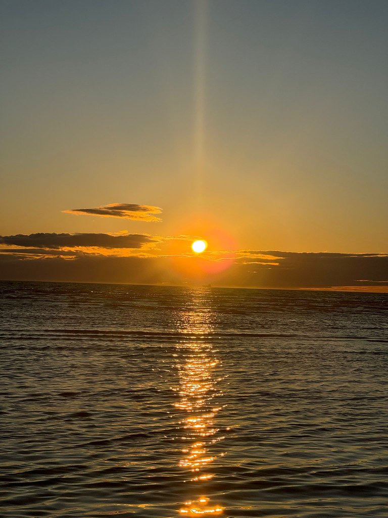 Golden Hour by the Shore