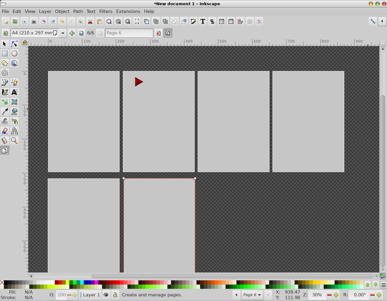 редактор векторної графіки Inkscape 1.2