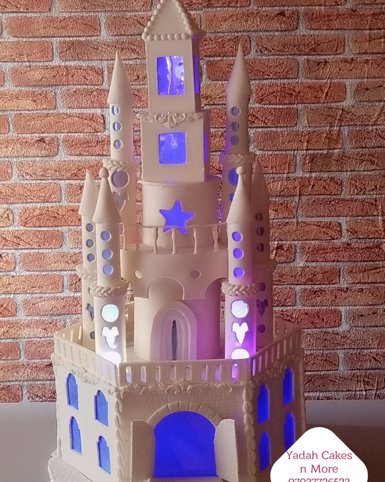 Behold our gorgeous Castle cake... My first post on hive