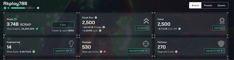 Terracore and Splinterlands - Reached 98% win ratio and checking my Splinterlands account after a long time