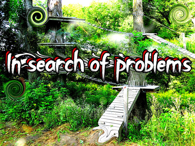 In search of problems