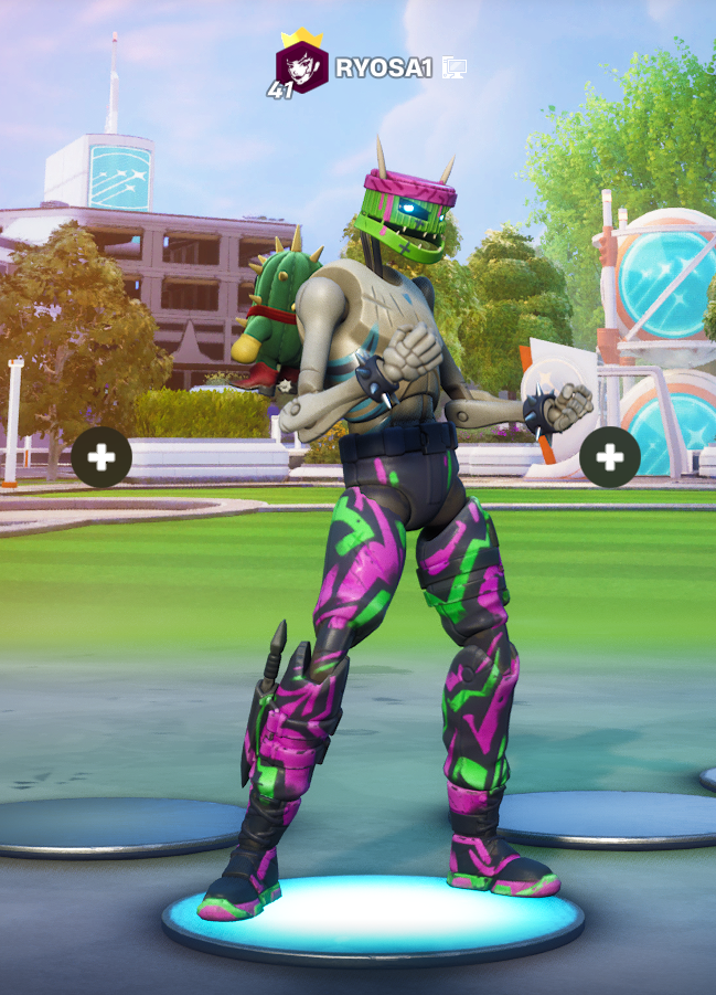 I like this skin haha super customizable and I haven't seen any others like it since
