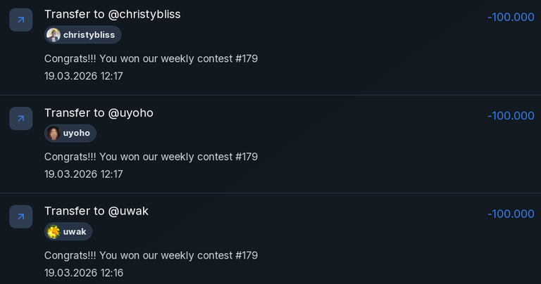 Ecency Points rewards QC Contest 179