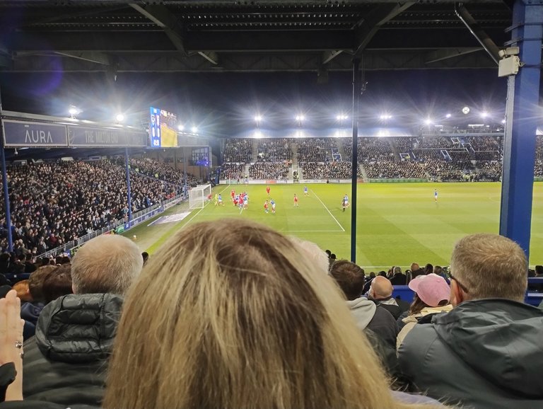 Setting up the second goal