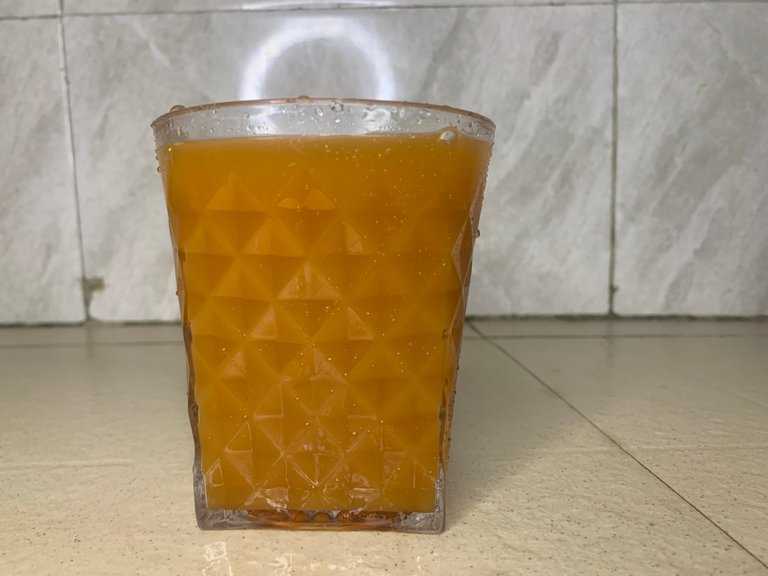 Carrot juice with a kick
