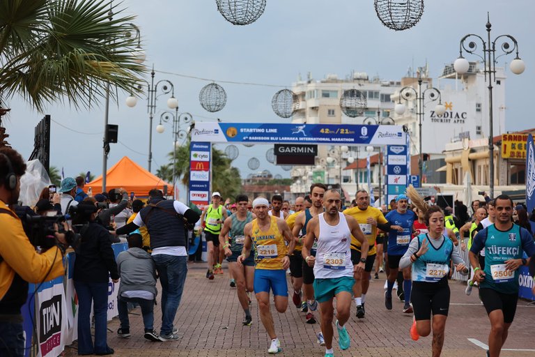 Acquaintance with Cyprus - "Larnaka Marathon"