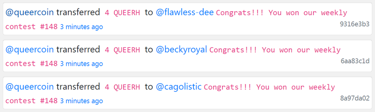 Ecency Points rewards QC Contest 148