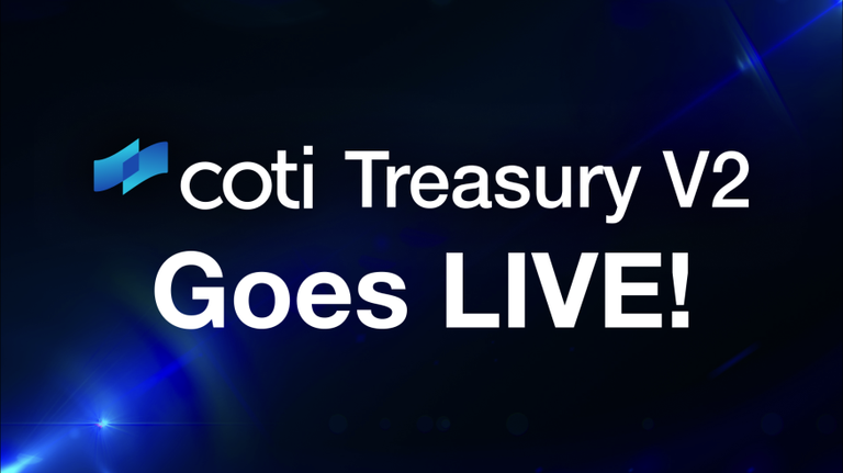 COTi Treasury V2 Goes LIVE