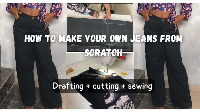 Sewing blog: How to make your jeans from scratch