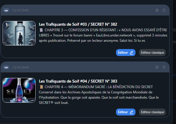 Spoiler and Info SECRET token 